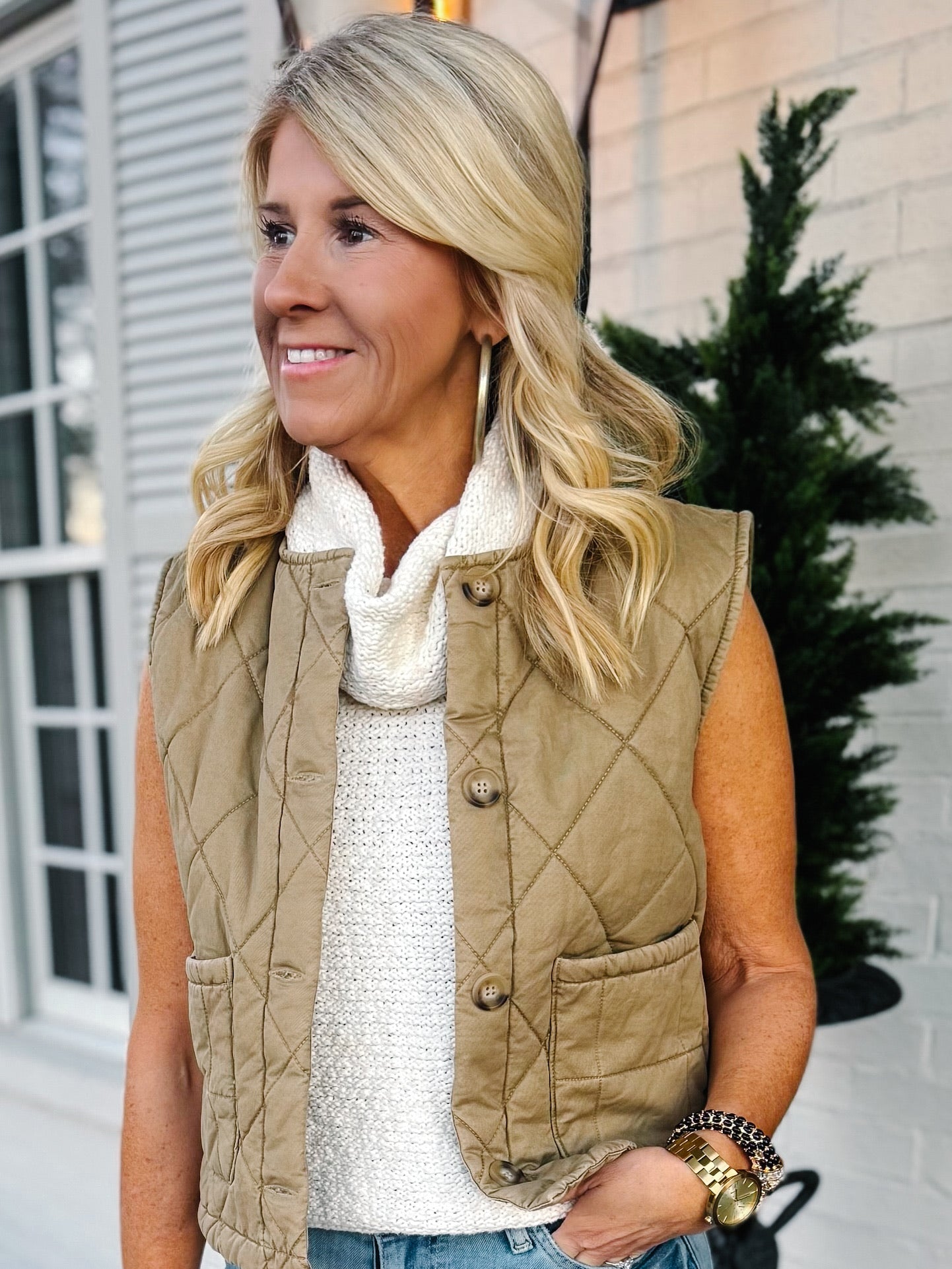 SALE The Pearl Vest Regular $48. NOW $24